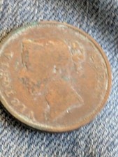 1845 Straits Settlements East India Company 1 Cent KM#3 Y3