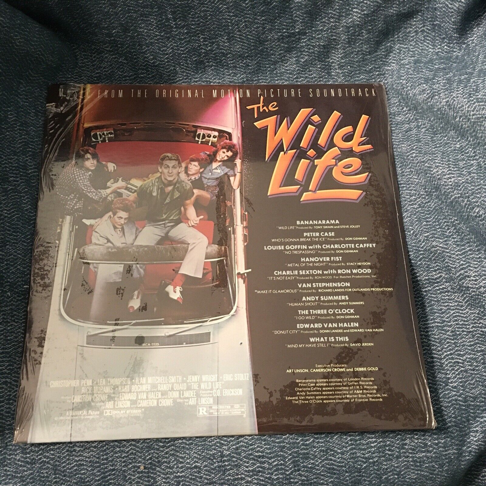 The Wild Life soundtrack LP Various Artists vinyl 1984 MCA-5523 MCA NEW SEALED