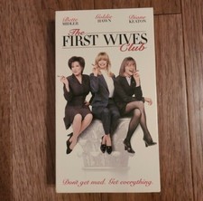 The First Wives Club (VHS, 1997) Goldie Hawn, Bette Midler, Diane Keaton