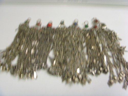 Lote de 7 colgantes de cadenas de serpiente tribales antiguos tayicos extra grandes al por mayor 48902 - Imagen 9 de 10