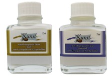 Acryllack Firnis Lasur Acryl Kunst 2x75ml gl�...