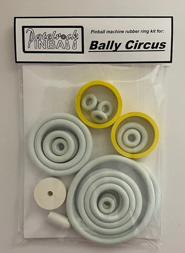 1973 Bally Circus Pinball Machine Rubber Ring Kit