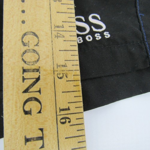 HUGO BOSS Men's Swim Shorts Trunks XL Purple Black Two Tone High End Designer - Picture 6 of 12