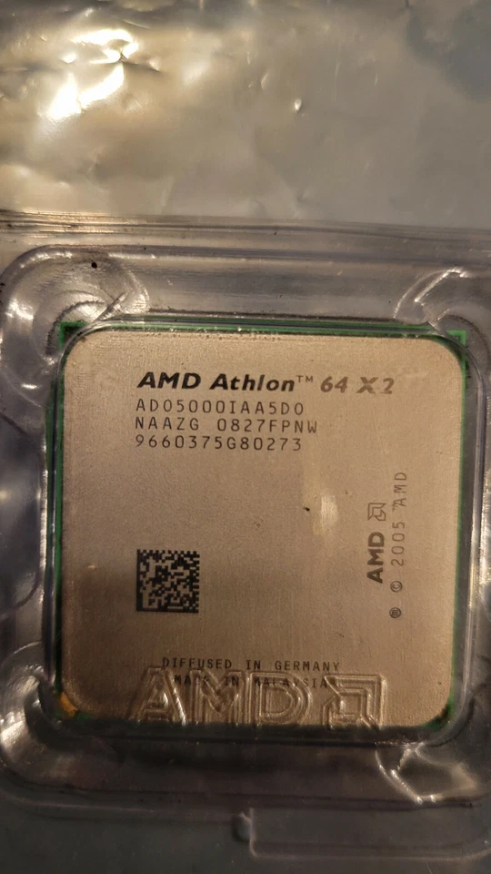AMD Athlon 64 X2 Dual Core 2.6GHz 2MB Cache Socket AM2 CPU AD05000IAA5D0 - Image 2 of 2