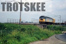 35mm Slide BR British Railways Diesel Loco Class 47 47357 Winwick Junction 1990