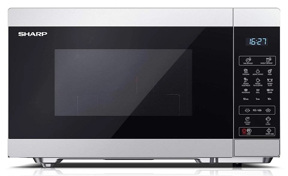 Grill-Mikrowellenherd (28L, 1100W) – 11 Leistungsstufen - SHARP YC-MG81ES
