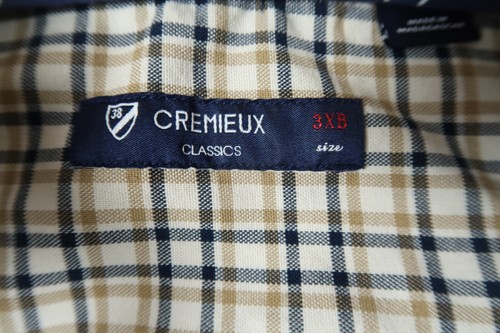 Cremieux Shirt Mens 3XB Multicolor Plaid Button Down Long Sleeve Pocket Cotton - Picture 9 of 15