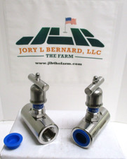 INDRA , 1/2" FNPT 6000 PSI, SST NEEDLE VALVE, RV0410836000, 1 - LOT OF 2, SURPLU