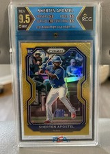 2021 Panini Prizm Sherten Apostel Gold Prizm /10