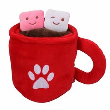 Hund Weihnachtsgeschenk Mellow Coco Tasse Festlich Quietschend Pl&uuml;sch Spielen...