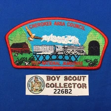 Boy Scout CSP 2001 Jamboree Cherokee Area Council Shoulder Patch JSP