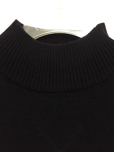 Edelweiss Mock Turtleneck Black Wool Blend Sweater Womens Size Small - Picture 2 of 6