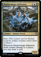 MTG Shadowmage Infiltrator  - Outlaws of Thunder Junction Commander #240