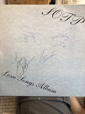 SOTP(Vinyl LP)Love Songs Album-SOTP-UK-Ex/NM.  Signed
