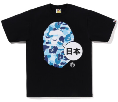 A BATHING APE Tシャツ ④ A BATHING APE® Kids Sakura Photo Ape Head Tee | Bape