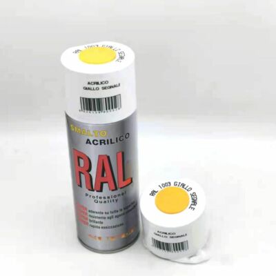 Spraylack Acrylfarbe Innen Außen 400ml Signalgelb Sus
