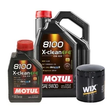6L Motul 8100 X-CLEAN EFE 5W30 Wix Filter Motor Oil Change Kit For Hornet CJ5