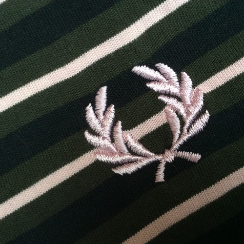 FRED PERRY Striped T-Shirt | S | Excellent condition - Picture 6 of 8