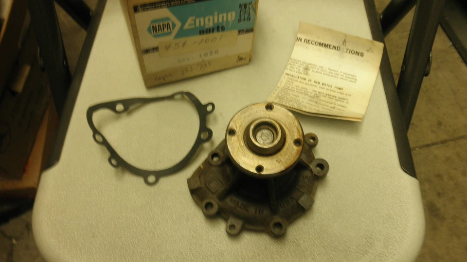 Dodge/Plymouth/Chrysler/Rootes Group Cricket 1970-73 1498cc ¡Conjunto de bomba de agua! Foto 2 de 4