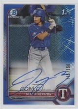 2022 Bowman Chrome Prospect HTA Choice Refractor 115/150 JoJo Blackmon Auto 1fl9