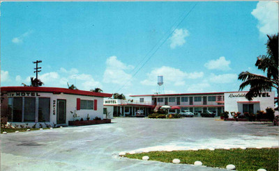 Hollywood, Florida - A view of the Roadside Motel on U.S. No. 1 - Restaurant -