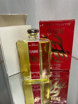 Flamme Bourjois edt 50 ml vintage 1970s.