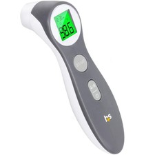 HealthSmart Digital Thermometer for Adults and Children, Forehead Infrared Te...