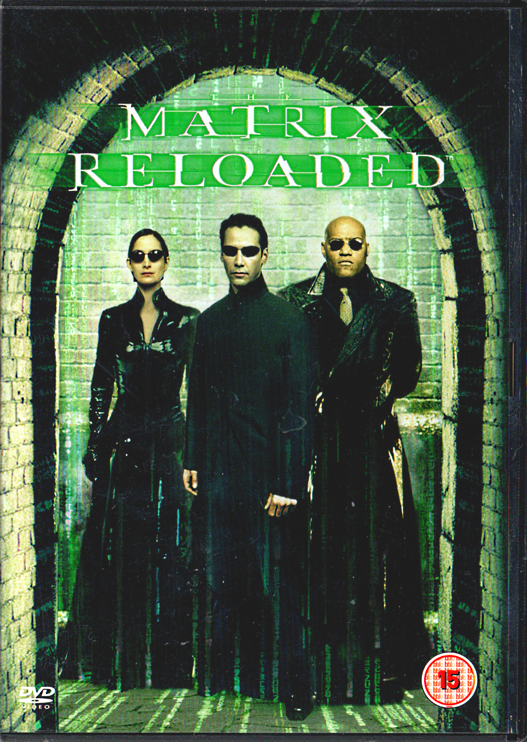 The Matrix Reloaded - DVD - 15 - Science Fiction Movie - Keanu Reeves  FAST POST