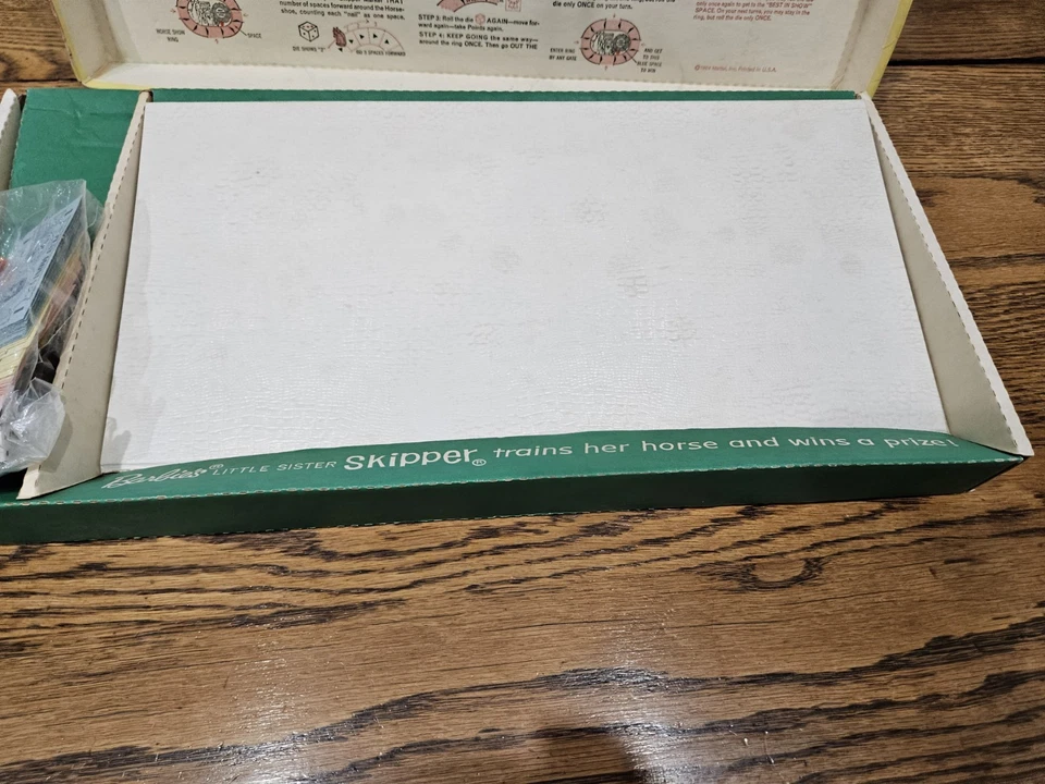 Vintage 1964 Barbies Little Sister Skipper Board Game By Mattel - Image 4 of 4