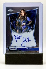 2026 Topps Chrome WWE Nia Jax Blue Brand Auto SmackDown