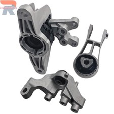 Motor Mount Kit For 2017-2023 Chrysler Pacifica 20-22 Voyager 3.6l 3 Pcs Motor Mount Kit For 2017-2023 Chrysler Pacifica 20-22 Voyager 3.6l 3 Pcs