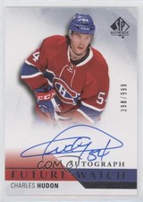 2015-16 SP Authentic Future Watch Auto 398/999 Charles Hudon #251 Auto 0ll
