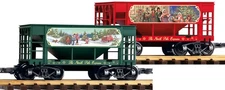 Piko 38951 G Scale Christmas Ore Cars 2-Pack