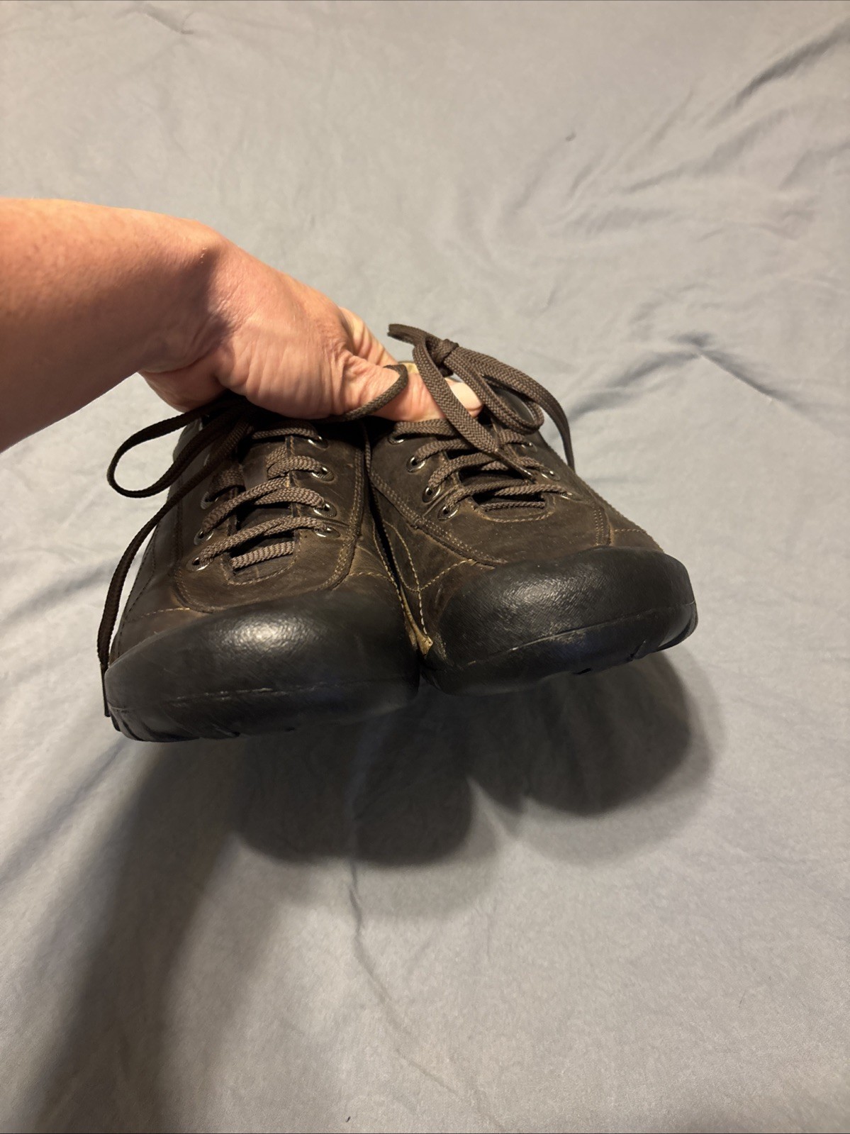 Scarpe da trekking Keen Toyah in pelle marrone taglia 7 5