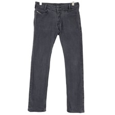 Diesel Vintage Jeans Poiak Herren Stretch Rumpf W31 L34 FR40 tailliert grau Nu7