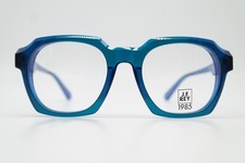 Brille JF Rey 1985 DETROIT Blau Eckig Brillen...