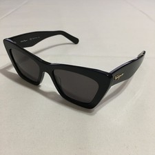 Salvatore Ferragamo Sunglasses SF929S Women Black Cat Eye 55-17-145 Italy