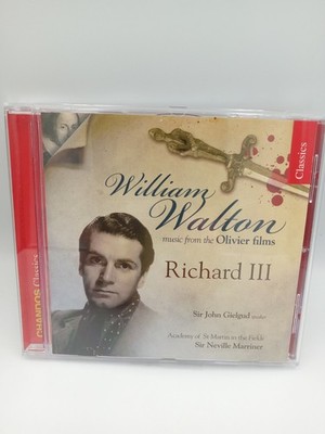 William Walton, Music From The Olivier Films, Richard 3, sir John Gielgud, CD