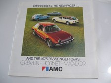 1975 Amcanerican Motors All Model Dealership Sales Brochure