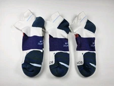 Bombas Hex-Tec Run Running Athletic Ankle Socks Lot Of 3 Size XL (All Rights)