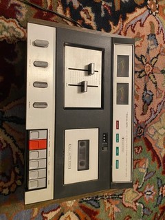 Realistic SCT 9 Dolby Stereo Cassette Deck Radio Shack Powers On AS IS