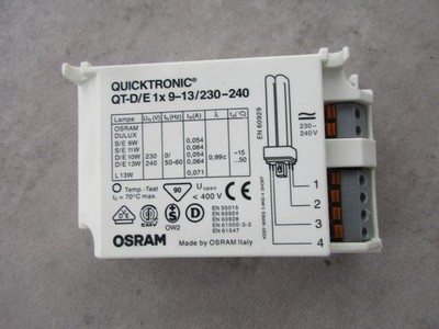 QT-D/E 1x9-13/230-240  QUICKTRONIC ECONOMIC OSRAM / LEDVANCE Multigerät
