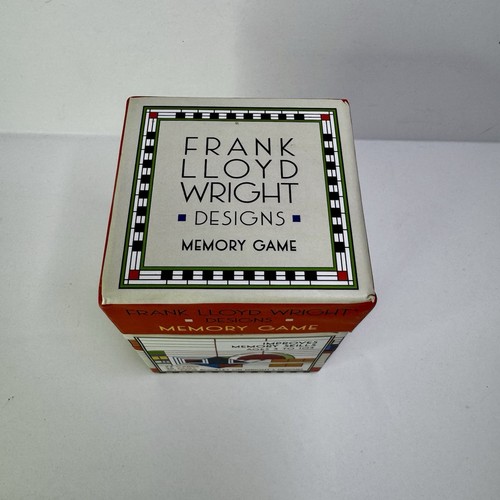 Frank Lloyd Wright Memory Skills Game Architecture Designs - Picture 6 of 6