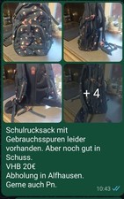 Coocazoo Schul Rucksack, Blau  mit Punkten