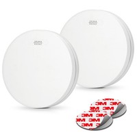 Alecto BPB21 - Brandpreventieset Met Twee Rookmelders En Twee Magnetische Montag