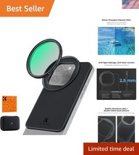 6.7" Magnetic Lens Filter Mount Adapter  67mm CPL Filter for iPhone Photography