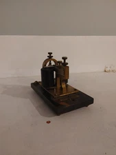 Antique Telegraph Key Sounder J.H. Bunnell & Co