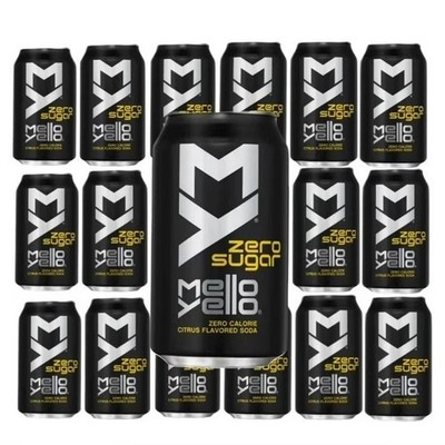 Mello Yellow Zero, Citrus Flavor Soft Drink (24 pack) FREE SHIPPING