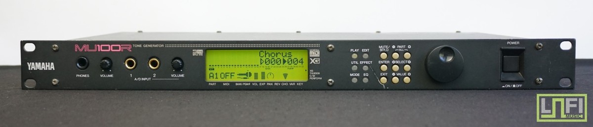 Yamaha MU100R Tone Generator 1U Rack Sound Module Synthesiser | eBay