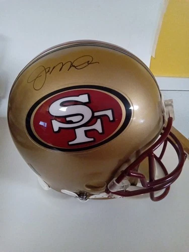 Joe Montana Signed San Francisco 49ers Full Size NFL Helmet - Online Authentics